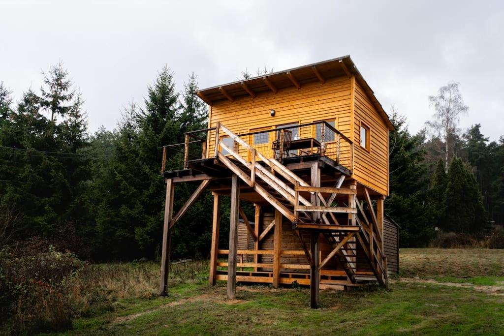 Tiny House Chrastna Vselibice Exterior foto